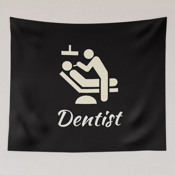 Item preview,  Dentist treating patient designed and sold by doctors-apparel.