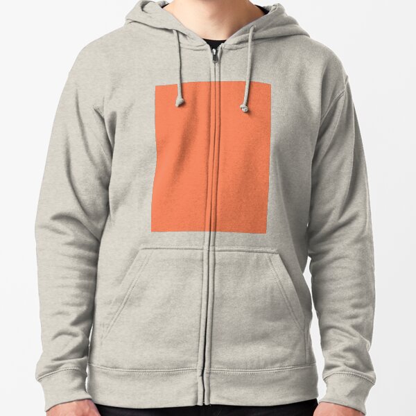 Pastel hot sale orange hoodie