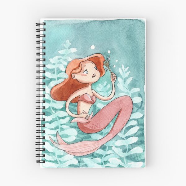 Item preview, Fork Mermaid designed and sold by Threeleaves.