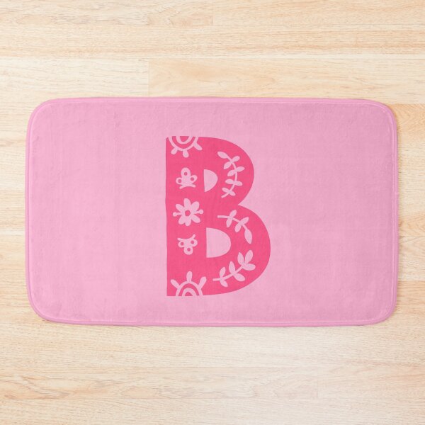 Item preview, Pink Letter B Monogram personalized name print  designed and sold by melbournegirl.