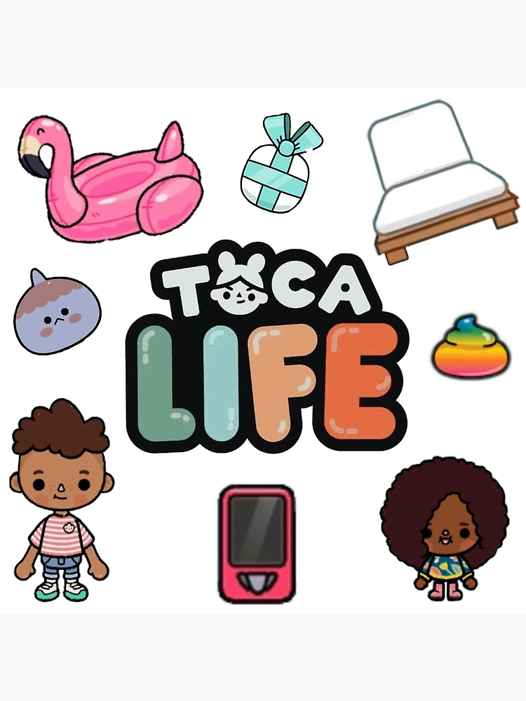 Toca Boca Toca Boca 2021 Toca Life World Postcard for Sale by