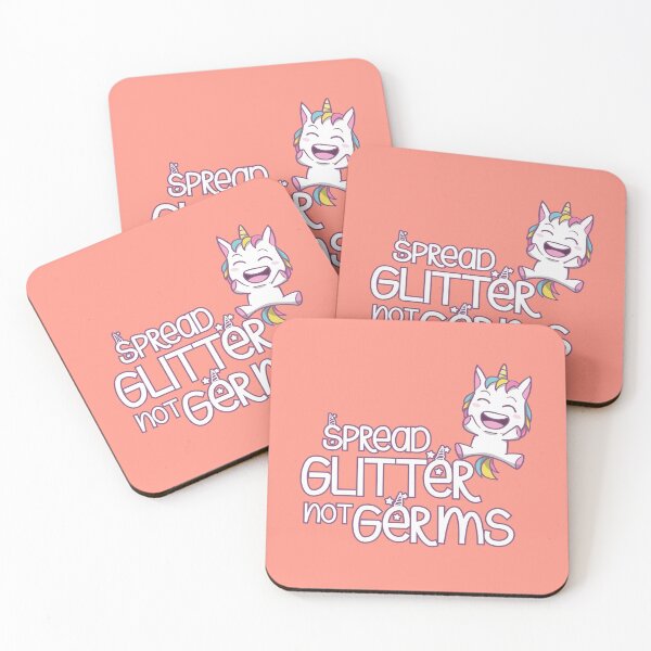 Item preview, Spread Glitter Not Germs - Funny Quarantine Design designed and sold by TheArtOfCMYK.