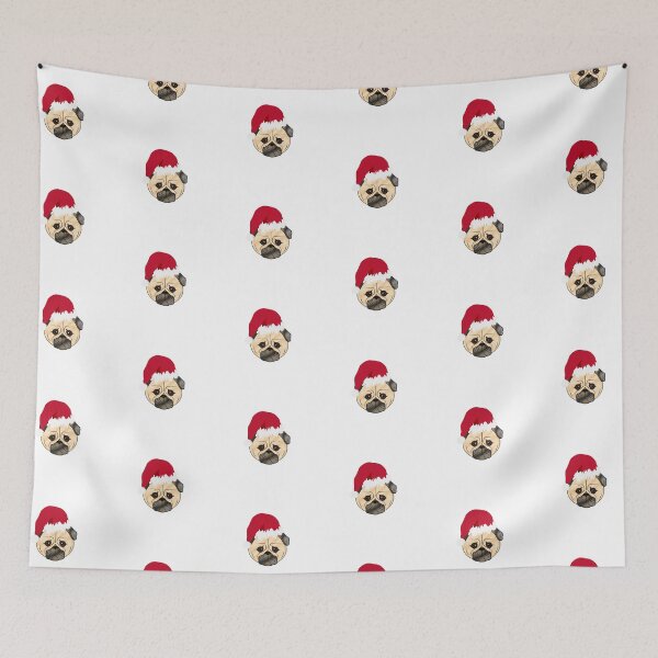 Item preview, Grumpy Xmas Pug designed and sold by julset.