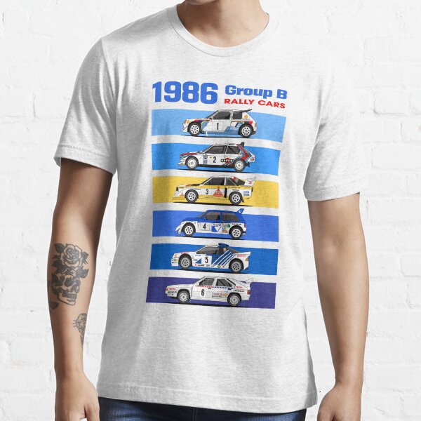 1986 voitures de rallye groupe B T-shirt essentiel