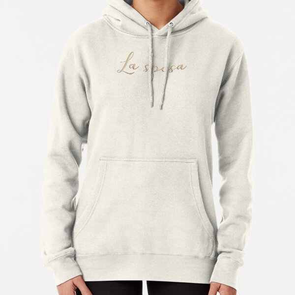 La sposa Gold Lettering Pullover Hoodie