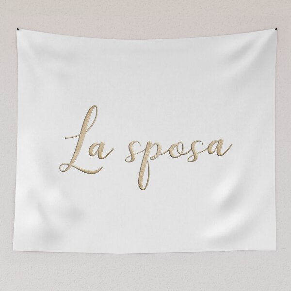 Item preview, La sposa Gold Lettering designed and sold by Alice Monber’s LETTERING.