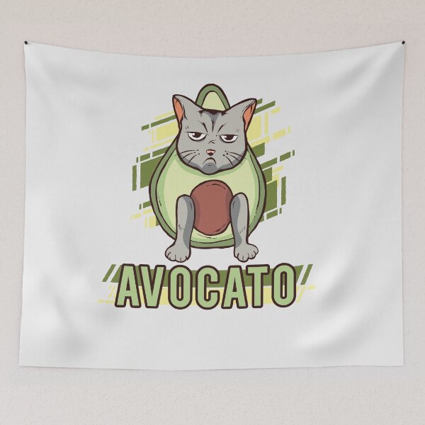 Item preview, Avocato Katze Avocado Katzen designed and sold by JonasDesign.