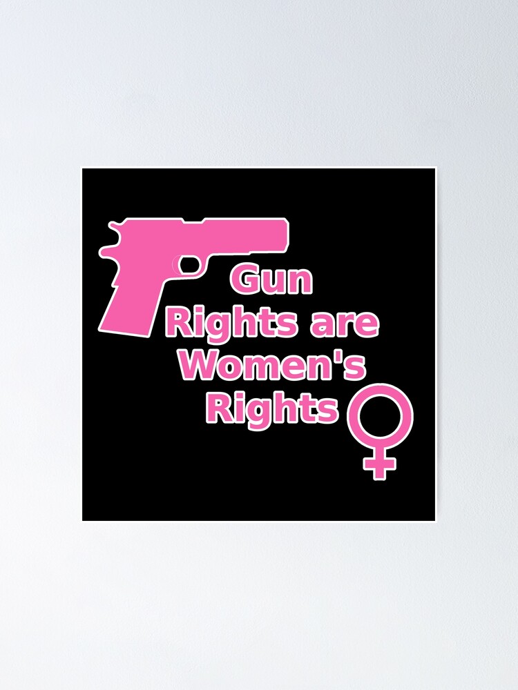 pro gun posters women