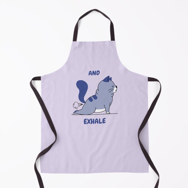 Item preview, Cat yoga pose exhale designed and sold by plzLOOK.