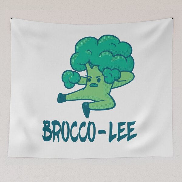 Item preview, Brocco Lee Broccolee Karate Martial Arts designed and sold by JonasDesign.