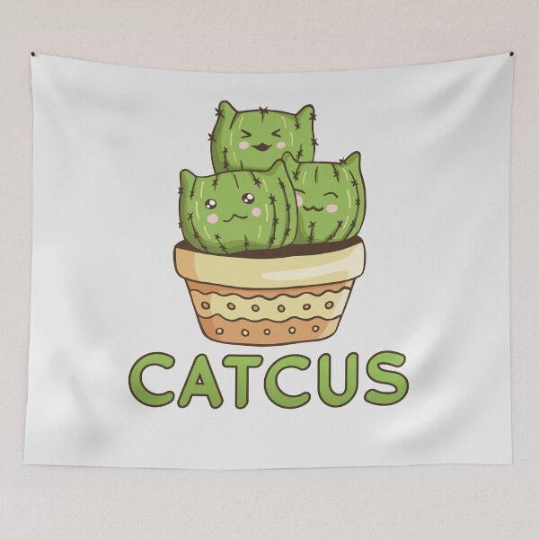 Item preview, Kaktus Katze Katzen designed and sold by JonasDesign.