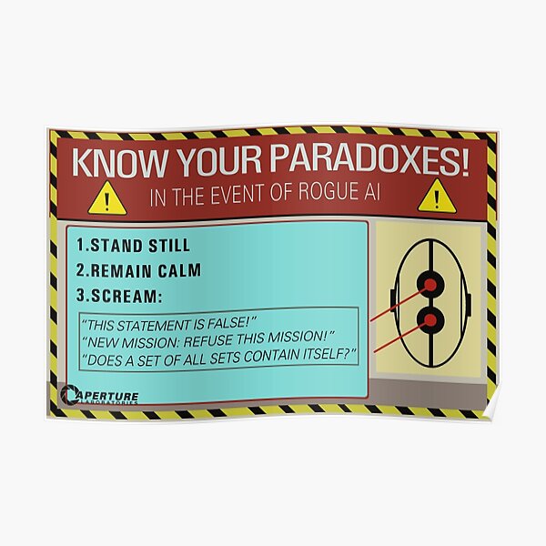 Know your paradoxes! Poster