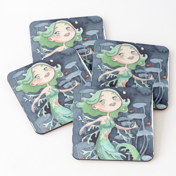 Item preview, Leafy Seadragon Mermaid designed and sold by Threeleaves.