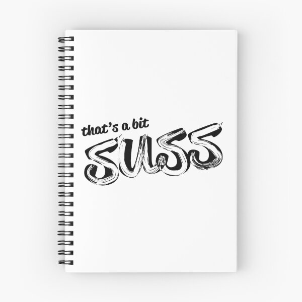Item preview, "That's a bit suss" designed and sold by whatthepuck-.