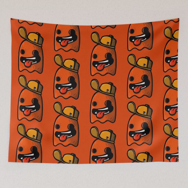 Item preview, Ghost with orange cap designed and sold by manuvila.