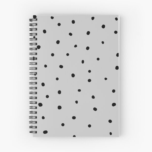 Item preview, Abstract dots, dalmatian, spotty pattern, grey and black designed and sold by iclipart.