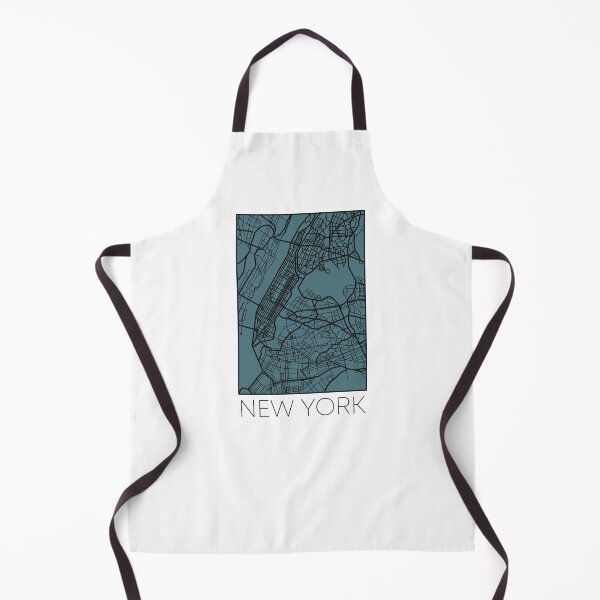 Item preview, New York City Street Map Black and Blue designed and sold by HelloGentry.