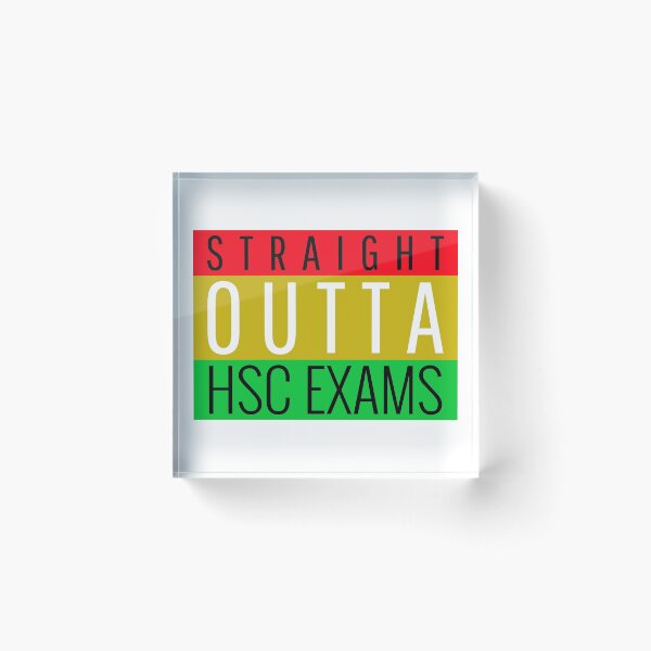Item preview, Straight Outta exams designed and sold by MegDeRoyale.