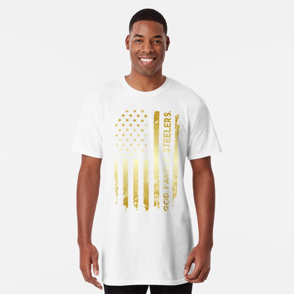 : God Family Steelers Pro Us Flag Shirt Father's Day Dad Gift  T-Shirt : Clothing, Shoes & Jewelry