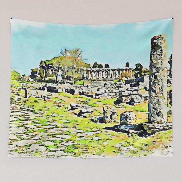 Item preview, Paestum: column and temple in the archeological site designed and sold by Giuseppe Cocco.
