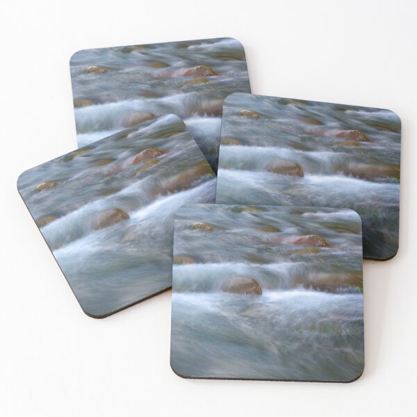 Item preview, Peaceful, mountain stream flowing gently over its smooth, rock bed. designed and sold by JellyBeenzz.