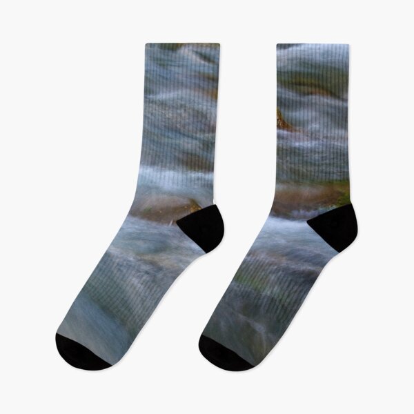 Item preview, Peaceful, mountain stream flowing gently over its smooth, rock bed. designed and sold by JellyBeenzz.
