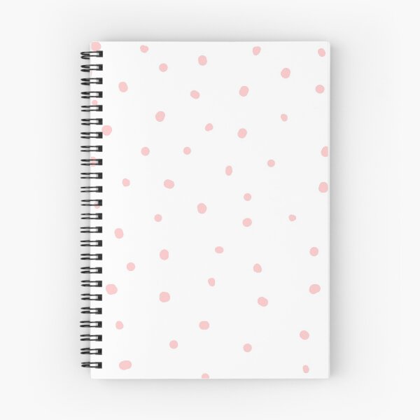 Item preview, Abstract dots, dalmatian, spotty pattern, white and blush pink designed and sold by iclipart.