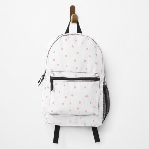 Item preview, Abstract dots, dalmatian, spotty pattern, white and blush pink designed and sold by iclipart.