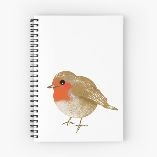 Item preview, Cute Robin RedBreast Christmas Bird designed and sold by VicEllisArt.