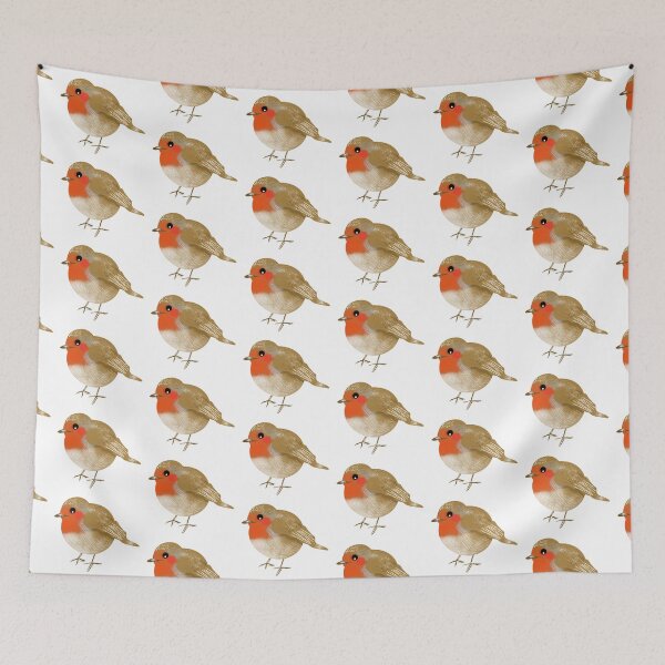 Item preview, Cute Robin RedBreast Christmas Bird designed and sold by VicEllisArt.
