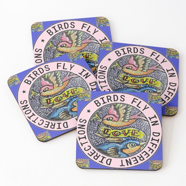 Item preview, Birds fly in different directions by LowEndGraphics designed and sold by LowEndGraphics.