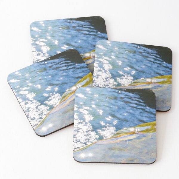Item preview, Peaceful stream flowing gently over its sunlit, smooth rock bed. designed and sold by JellyBeenzz.