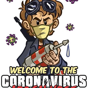Artwork thumbnail, Welcome to the Coronavirus Apocalypse by Dan-Lucifer