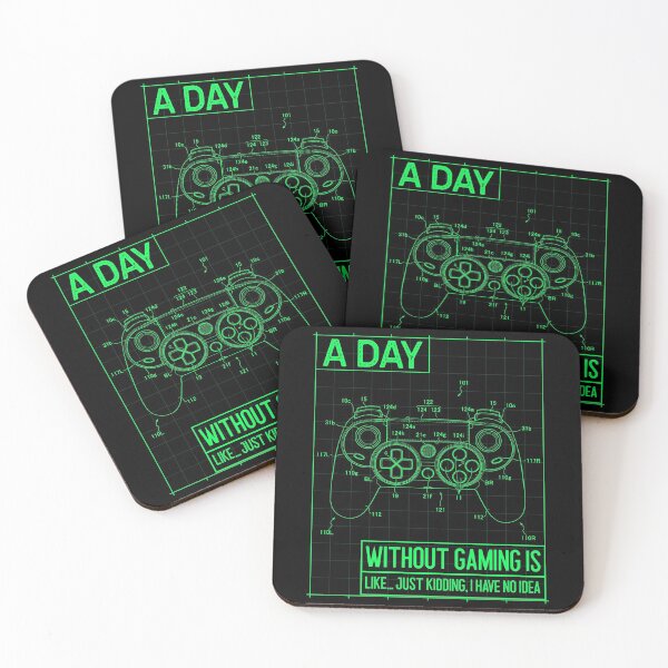 Item preview, a day without gaming is like funny joke for gamers designed and sold by ChaseCoClothing.