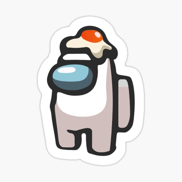 Among us fried egg hat Clearance