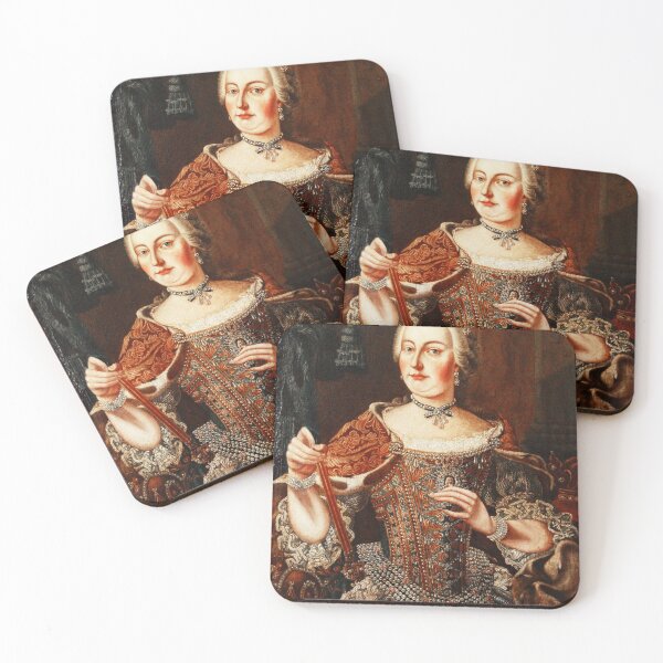 Item preview,  Maria Theresa empress Habsburg Royal vintage painting designed and sold by Vintage Designs +.