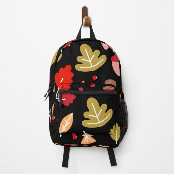 Item preview, Autumn Leaves Pattern Black designed and sold by Artnight.
