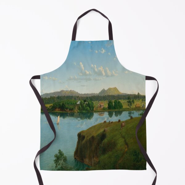 Item preview, Purrumbete from across the lake-Eugene von Guerard designed and sold by LexBauer.