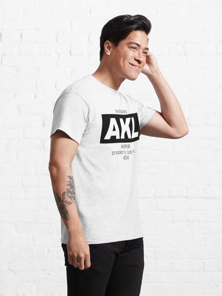 Alternate view of Auckland Airport AKL Classic T-Shirt