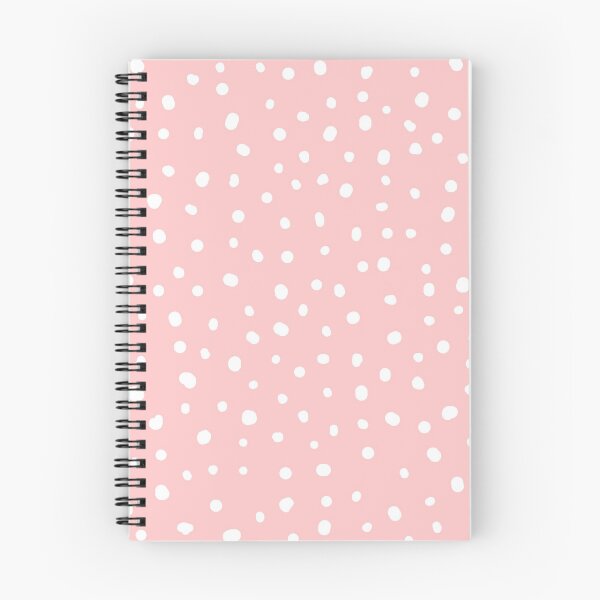 Item preview, Abstract dots, dalmatian, spotty pattern, white and blush pink designed and sold by iclipart.