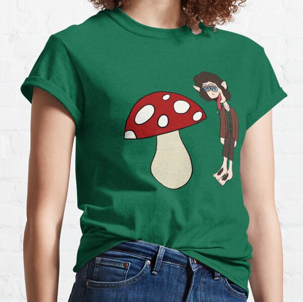 Hobbits Love Mushrooms Classic T-Shirt