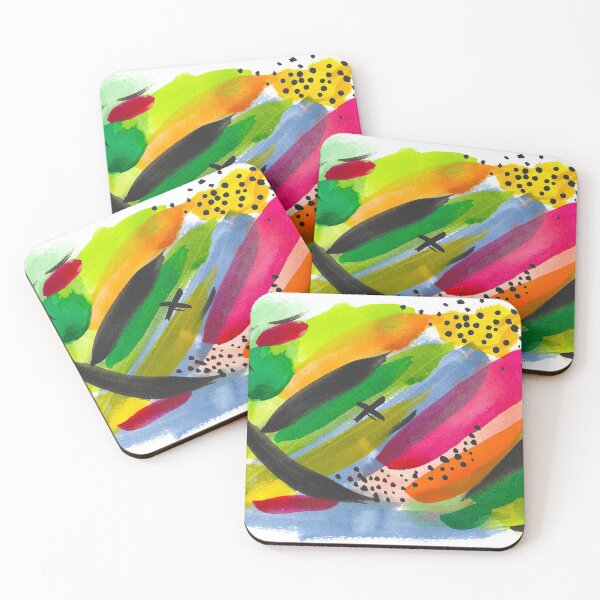 Item preview, Colorful Watercolor Abstract Painting designed and sold by MyArt23.
