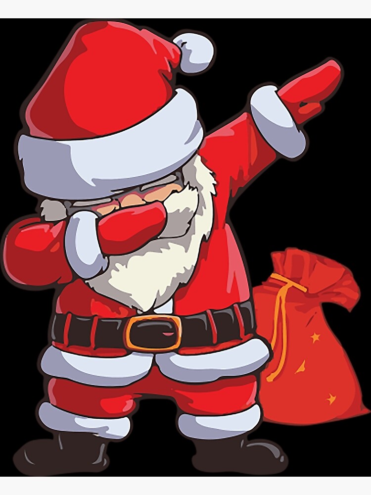 Dab / dabbing / dabbing' Santa Claus - Santa Claus - Posters and Art Prints