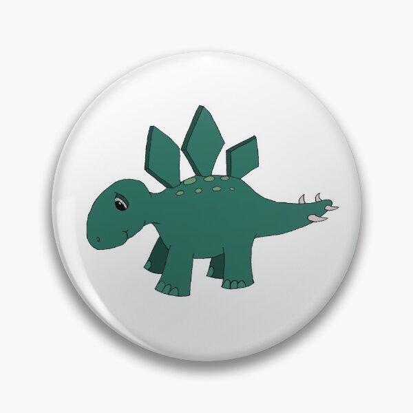 Artikelvorschau, Netter Baby-Stegosaurus-Dinosaurier entworfen und verkauft von CalicoCatCyber.