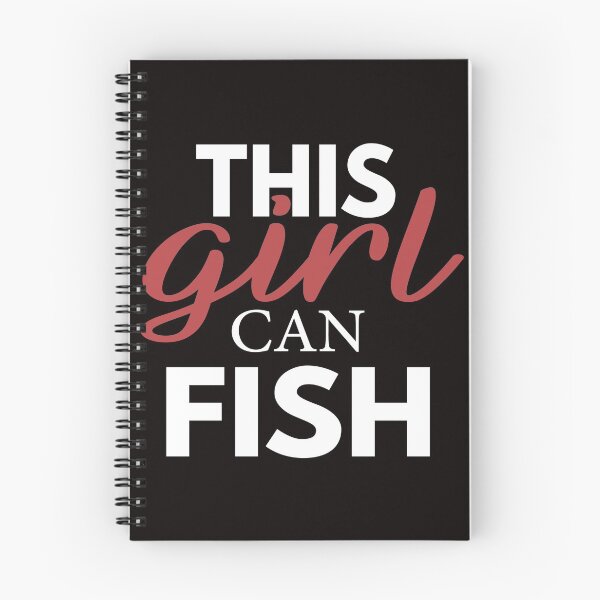 Item preview, This Girl Can Fish, Fishing Quote, Fishing Design, Funny Fishing designed and sold by Aerial Addicts.
