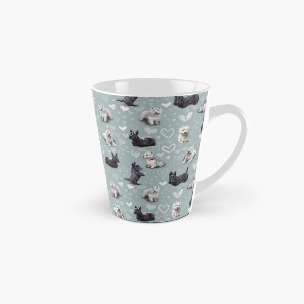 Aperçu de l'œuvre Chiens Westies et Scottie créée et vendue par Elspeth Rose Design.