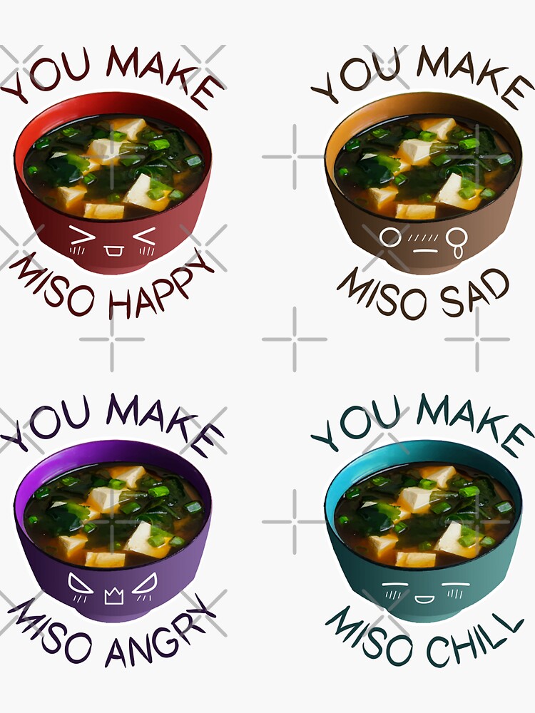 Miso Happy | Vinyl Sticker