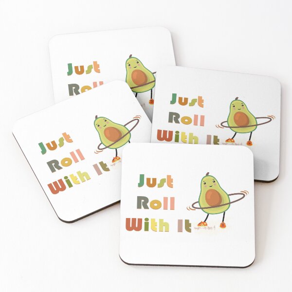 Item preview, Just Roll With It, Roll safe sporty fruit  avocado designed and sold by 0umStore.