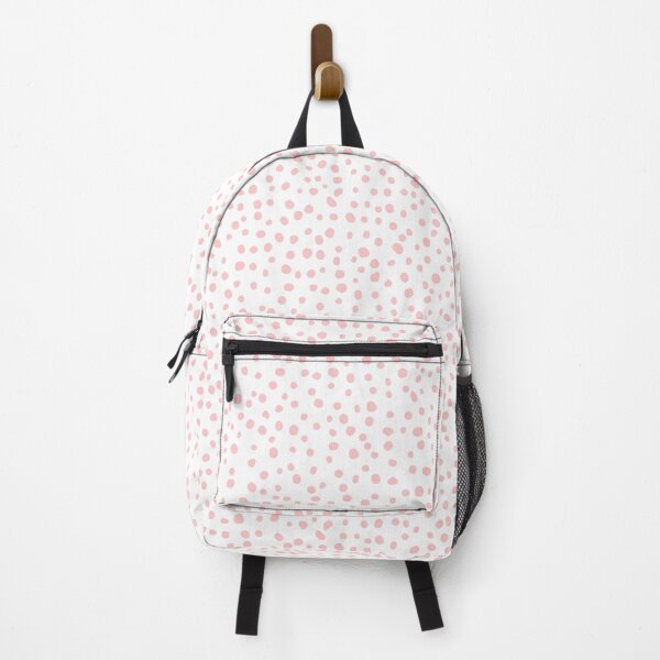 Item preview, Abstract dots, dalmatian, spotty pattern, white and blush pink designed and sold by iclipart.