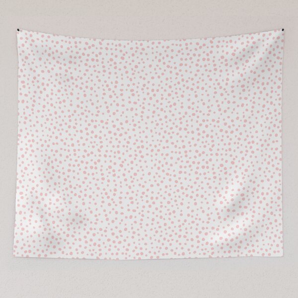 Item preview, Abstract dots, dalmatian, spotty pattern, white and blush pink designed and sold by iclipart.